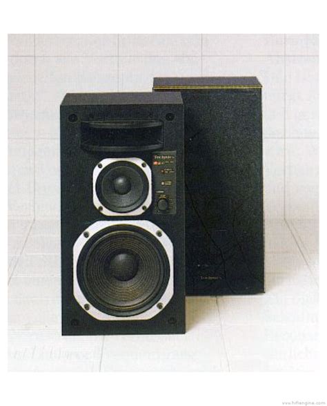 Technics Sb R Loudspeaker System Manual Hifi Engine