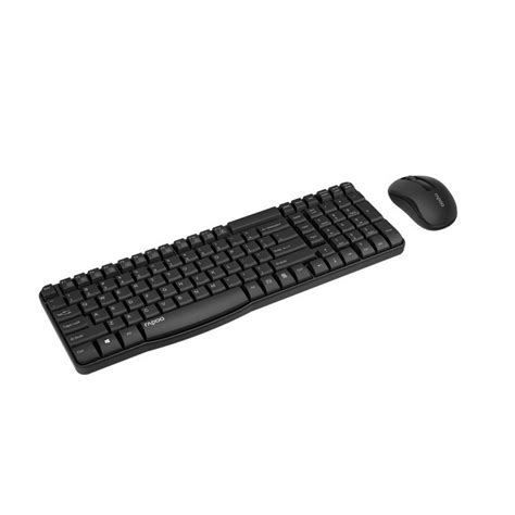 Jual Keyboard Mouse Rapoo X1800s Wireless Optical Combo Bundle Shopee Indonesia