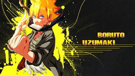 Boruto Uzumaki Wallpapers Wallpaper Cave