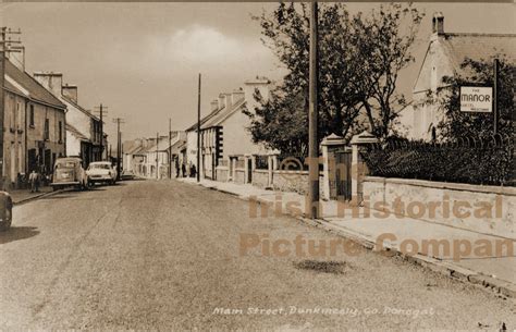 Main Street Dunkineely Co Donegal Ireland Old Irish Photograph