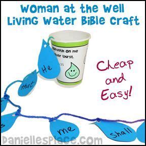 Living Water Preschool Bible Lessons Bible School Crafts Bible Crafts