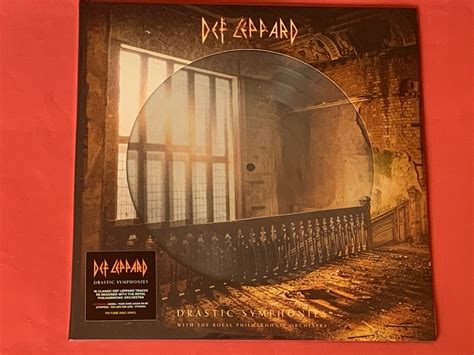 Def Leppard Drastic Symphonies Lp Picture Disc Ed Limitada