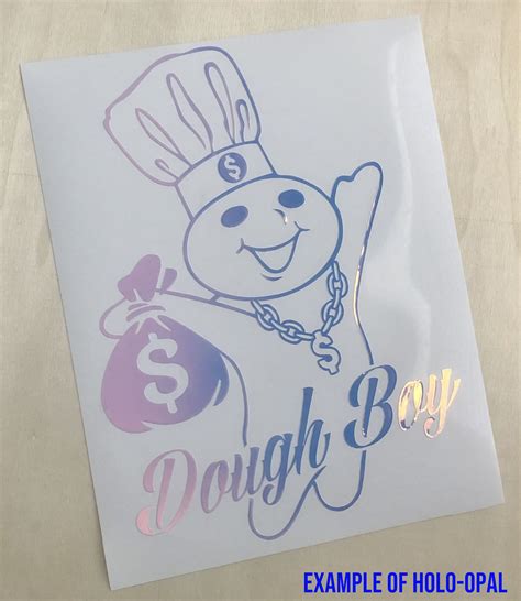 Dough Boy Car Decal Window Sticker Dough Boy Money Bag Vinyl | Etsy