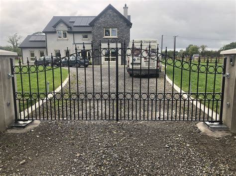 Steel Swing Gates With Gate Automation Automationsupplies