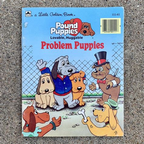 🐶📚Vintage 1986 Pound Puppies ‘Problem Puppies’... - Depop