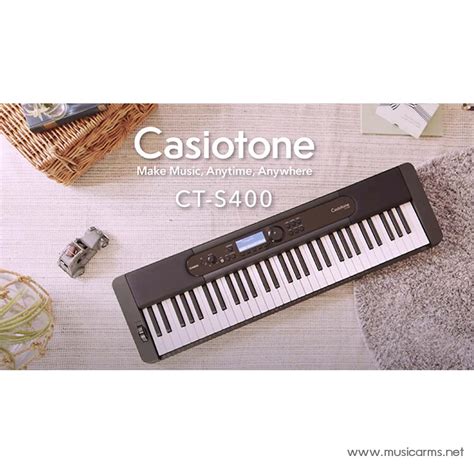 Casio CT S400 คยบอรดไฟฟา Music Arms ศนยรวมเครองดนตร ตงแต