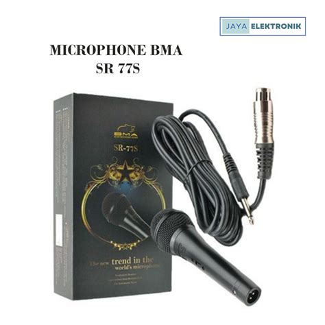 Jual Microphone Mic BMA SR 77S ORIGINAL MIC Kabel BMA SR 77S Body