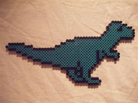 Perler Bead Dinosaur Bead On Mercari Diverse Hobby Den