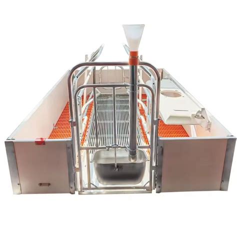 Pig Farming Equipment Sow Piglet Cage For Pig Farrowing Crate Bed