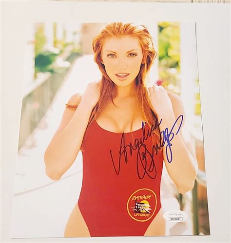 Angelica Bridges Signed 8x10 Photo JSA COA Playboy Baywatch Picture