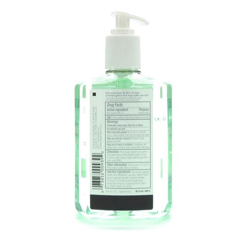 Hand Sanitizer Aloe With Pump 8 Ounce Bottle Purell Each McGuff