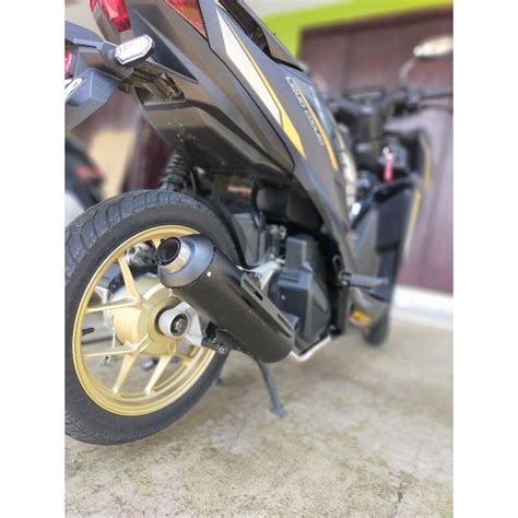 Exhaust TSUKIGI Griller Click Beat Genio Mio Freego Gear Nmax Aerox Pcx