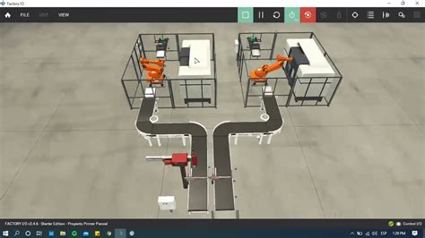 Simulación Factory I O Primer Proyecto Parcial Equipo 8 YouTube
