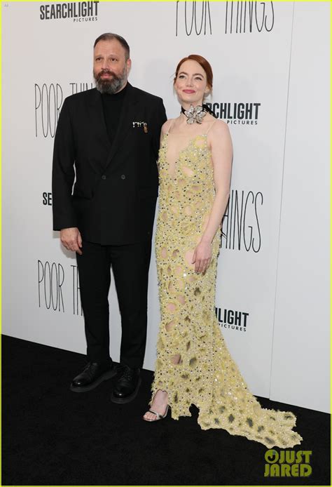 Emma Stone Celebrates Poor Things Nyc Premiere With Mark Ruffalo