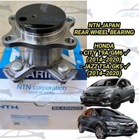 Honda City Gm6 T9a Jazz Gk5 T5a T5b Rear Wheel Bearing Hub Ntn Japan