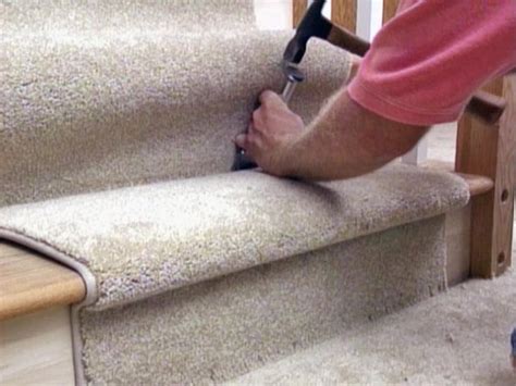 How To Install A Carpet Runner On Stairs HGTV