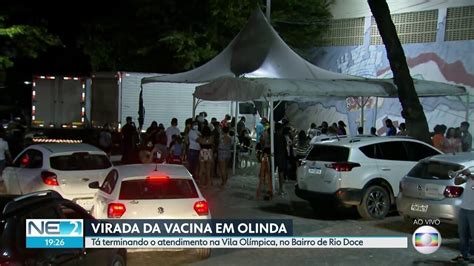 Mais de seis mil pessoas são vacinadas contra a covid em Olinda durante