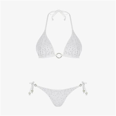 Biliana Doll Diamondina Star Kadın Beyaz Bikini Takımı S DIAS Occasion