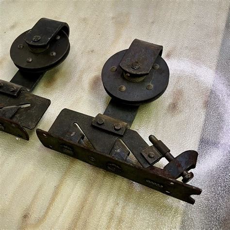 Antique Pocket Door Rollers Historic House Salvage