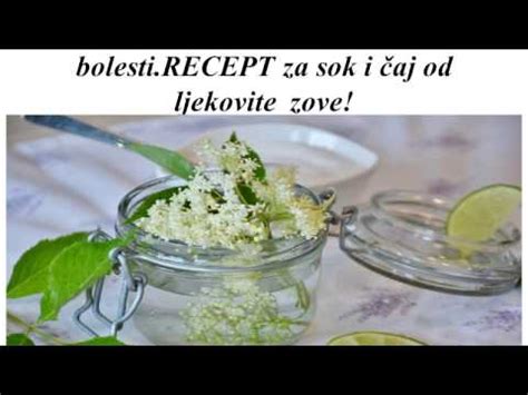 Zova Bazga Lije I I Najte E Bolesti Recept Za Sok I Aj Od Zove Youtube