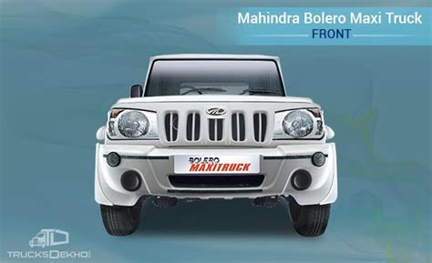 Mahindra Bolero Maxi truck Price - Bolero Maxi truck Mileage, Laoding ...