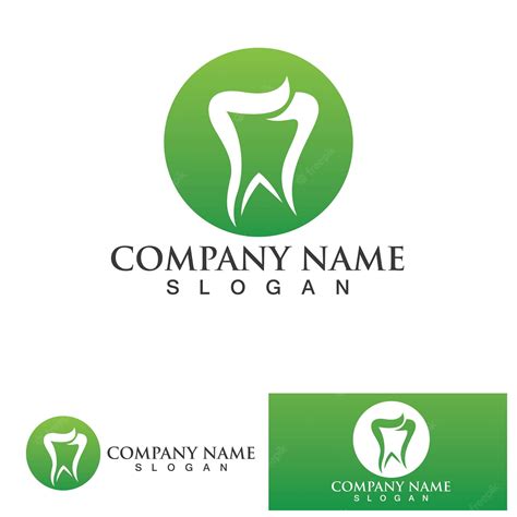 Premium Vector Dental Logo Template Vector Illustration