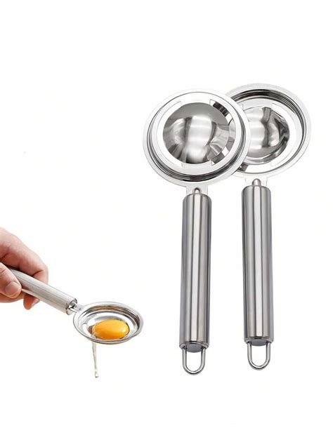 Stainless Steel Egg Yolk Separator Easy To Use Egg Yolk And White Filtration Tool Essential For