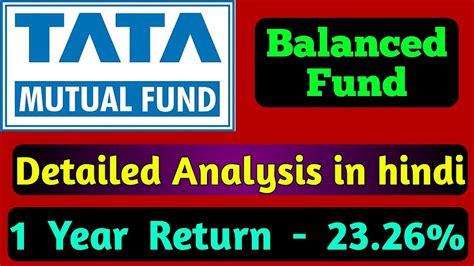 Tata Balanced Advantage Fund Review Tata Balanced Advantage Fund