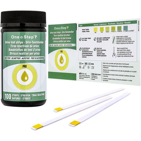 Protein Urine Testing Kit 100 Test Strips High Quality One Step