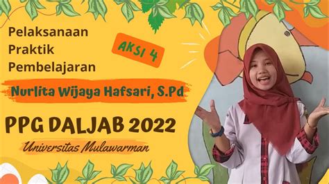 PPL Aksi 4 PPG DALJAB 2022 LPTK UNMUL PGSD Materi Jenis Jenis