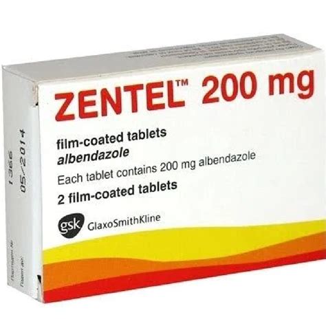 Albendazole 200mg Tablets