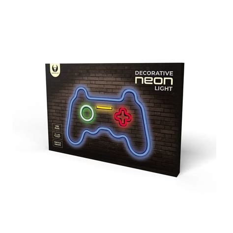 Neon Dekoracyjny Led Gamepad Plexi Multikolor Usb Fpne Forever