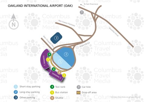 Oakland Airport Terminal Map