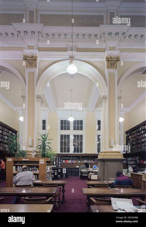 1997 The Interior Of Edinburgh Central Library Scotland Uk Stock