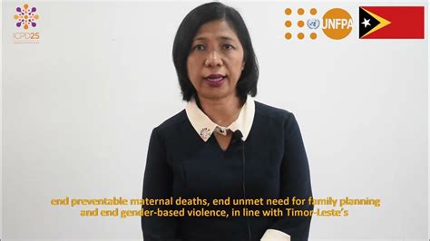 Unfpa Statement On The Adoption Of Timor Lestes Upr Outcome Report