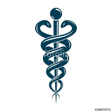 Medical Snake Symbol Vector At Collection Of Medical