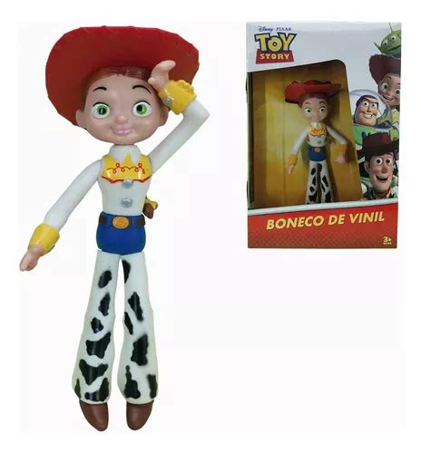 Toy Story Boneco Vinil Jessie Buzz Woody Articulado Infantil