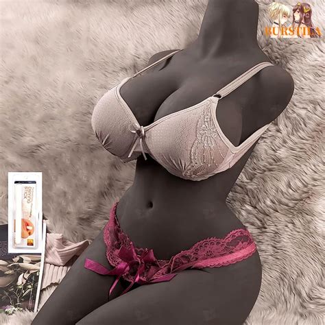 Burstila Black Body Sex Doll For Men Half Torso Body Sex Toys Tpe