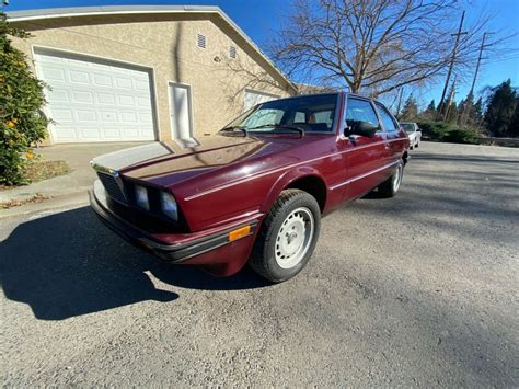 1985 Maserati Biturbo Only 63k Og Miles No Reserve For Sale