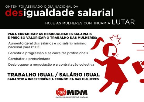 Sobre O Dia Nacional Da Desigualdade Salarial 2020 Mdm