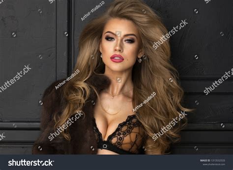 Стоковая фотография 1313532533 Young Sexy Blonde Woman Shutterstock