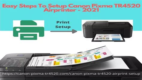 Ppt Easy Steps To Setup Canon Pixma Tr4520 Airprinter 2021