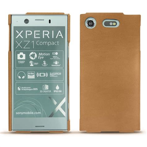 Housses Coques Et Tuis Sony Xperia Xz Compact En Cuir Noreve