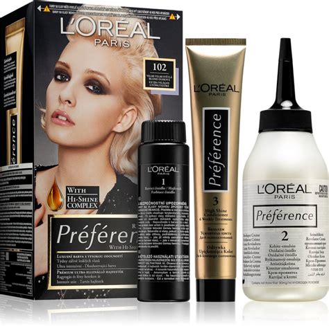 LOréal Paris Préférence coloration cheveux notino fr