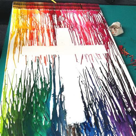 Unique Melted Crayon Art Ideas