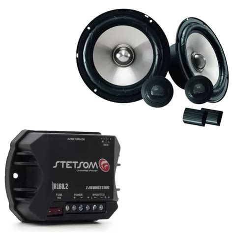 Amplificador Stetsom Ir 160 2 Kit 2 Vias Selenium Jbl 120w