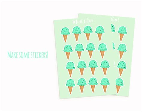 Ice Cream Sundae Clip Art Elements Ice Cream Treats Clip Art Etsy