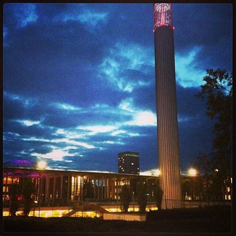 Ualbany At Night Favorite Places Landmarks Cn Tower