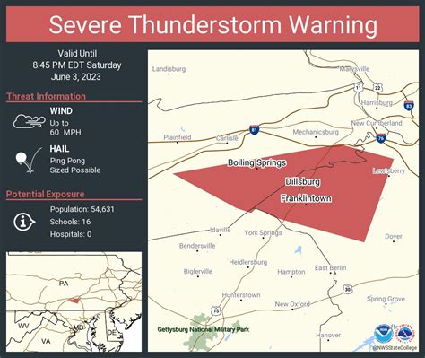 Nws State College On Twitter Severe Thunderstorm Warning Continues