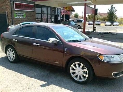 Sell Used 2012 Lincoln MKZ Hybrid Sedan 4 Door 2 5L In El Paso Texas